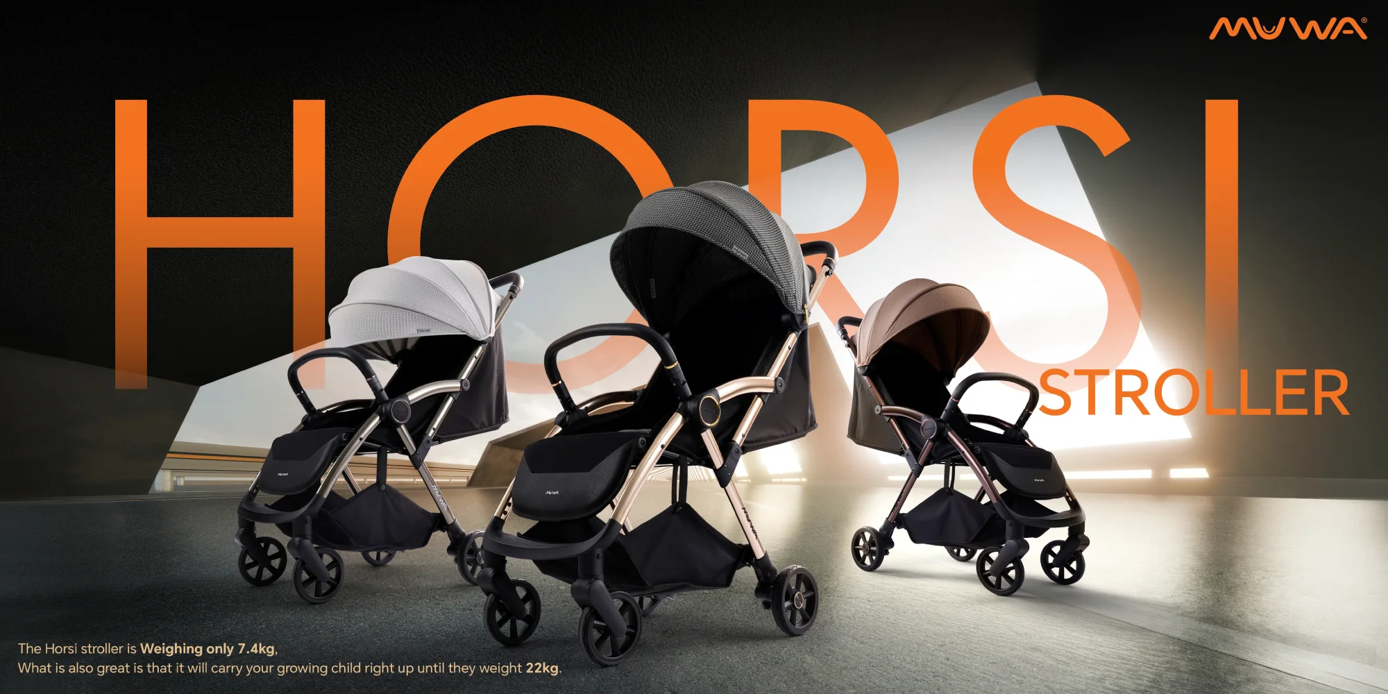 Fold It Like a Suitcase: Meet the MUWA Horsi Stroller That Moves With You