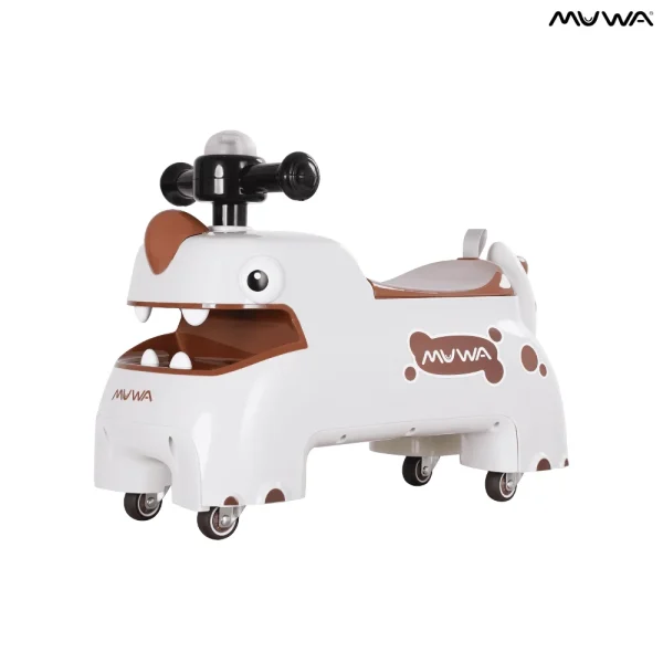 MUWA Lalasaur ride on car for toddler Malaysia olive brown